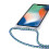 Silicone Case with Hanging Cord, Transparent Multicolour Protective Cover for iPhone 5 4