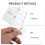 2Pcs Acrylic Quilting Ruler Templates Clear Patchwork DIY Sewing Tools 5