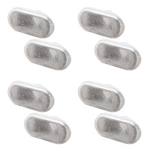 8x Indicatore Della Lampada del Ripetitore Della Luce del Parafango Della Luce di Posizione Laterale 'Automobile per  Tiida Livina Versa