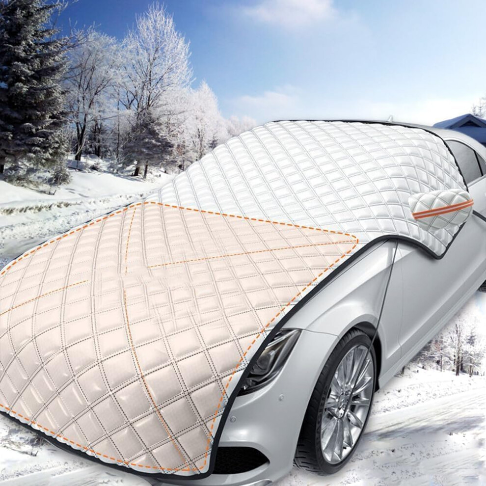 Magnetic Car Windshield Cover For Toyota Avensis Iii 20122015, Allweather Snow Frost Shield Uv Block 9092120215557