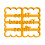 4PCS Sturdy ABS Baking Molds Nonstick Cookie Cutters For Holiday 4