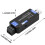 2X Module de Communication USB Vers RS485/RS232 Convertisseur de Ligne Série Bidirectionnel Semi-Duplex Module de Communication 6