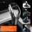 LED Gear Shift Knob for BMW E46 E90 E92 E93 E60 E83, Leather Illuminated Design with Start Stop Button 5