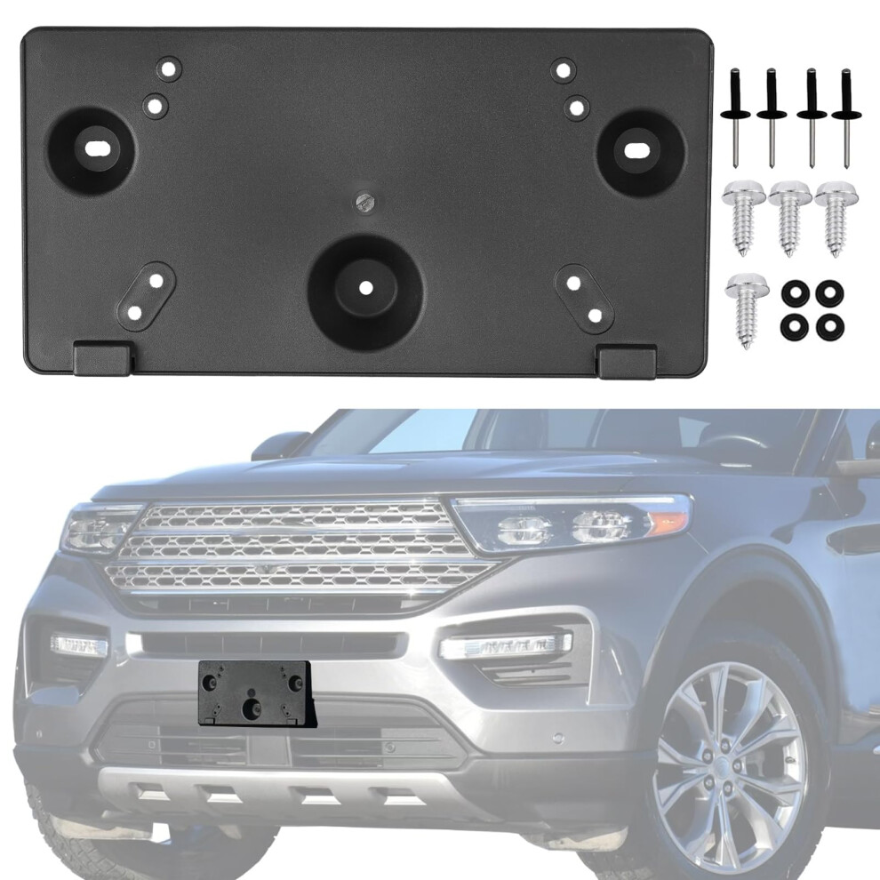 Front License Plate Bracket For Ford Explorer 20202024, Direct Fit And Vibration Stability 9073542732327