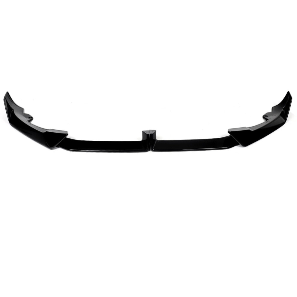 Bmw X6 Front Splitter And Front Lip Spoiler G06 M Sport 2023+ Mp Style Gloss Full Kit Black 9771547636724