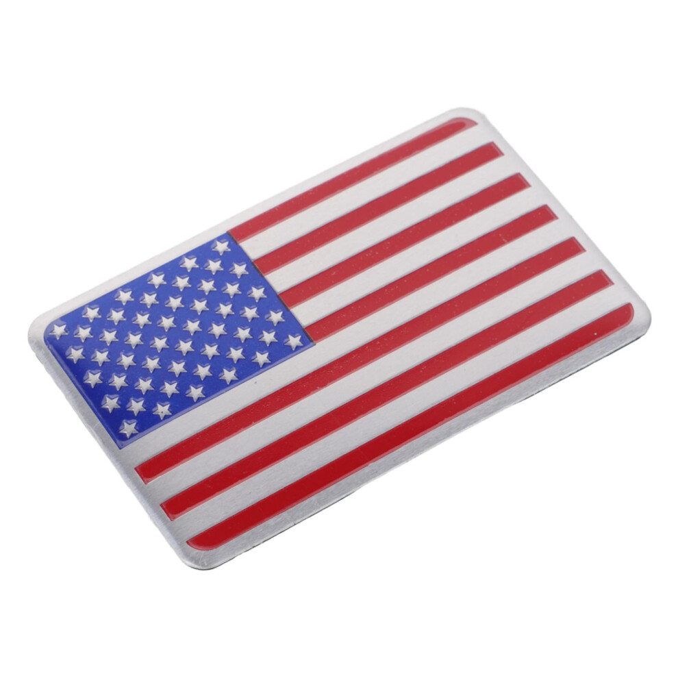 American Flag Car Decal Sticker With Vibrant Patriotic Design, Faderesistant For Trucks Suvs 9771547636021