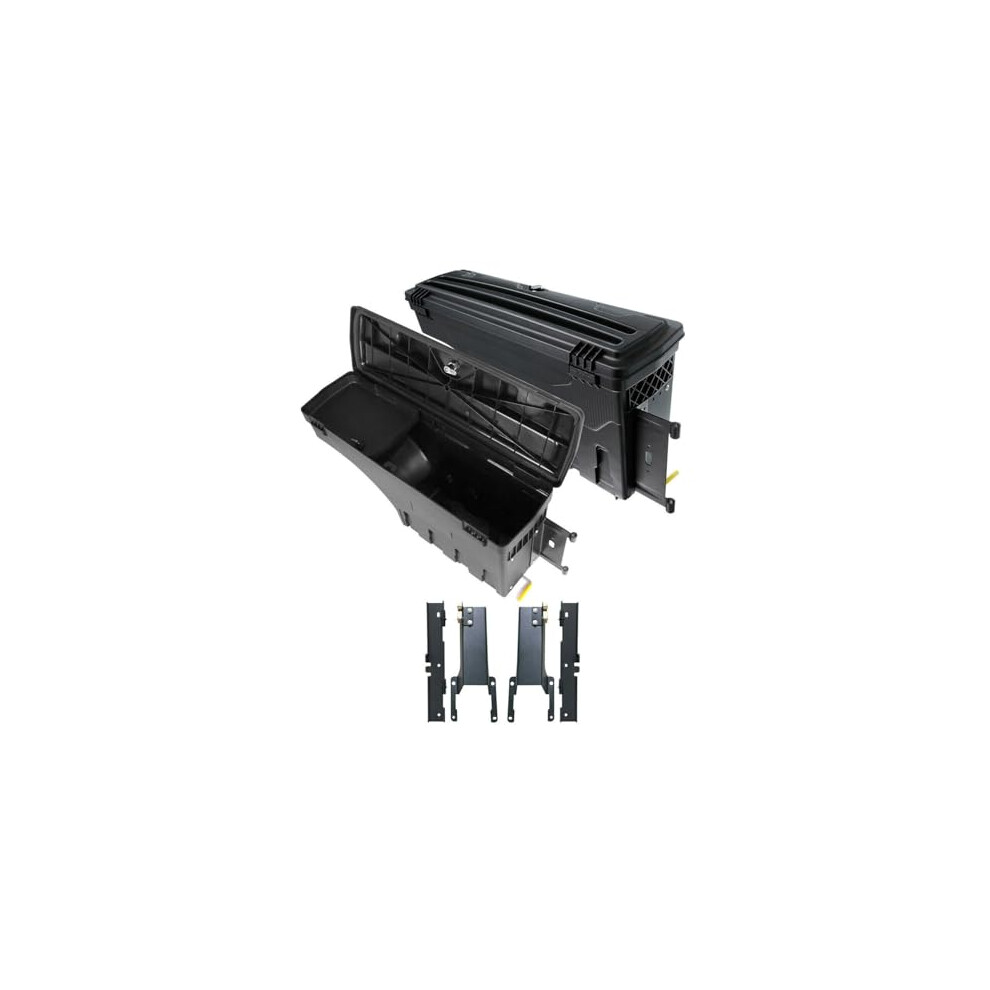 Bed Storage Box For Ford F150 20152019 Left And Right Truck Bed Toolbox Set With Directfit Bracket Black 9771547652137