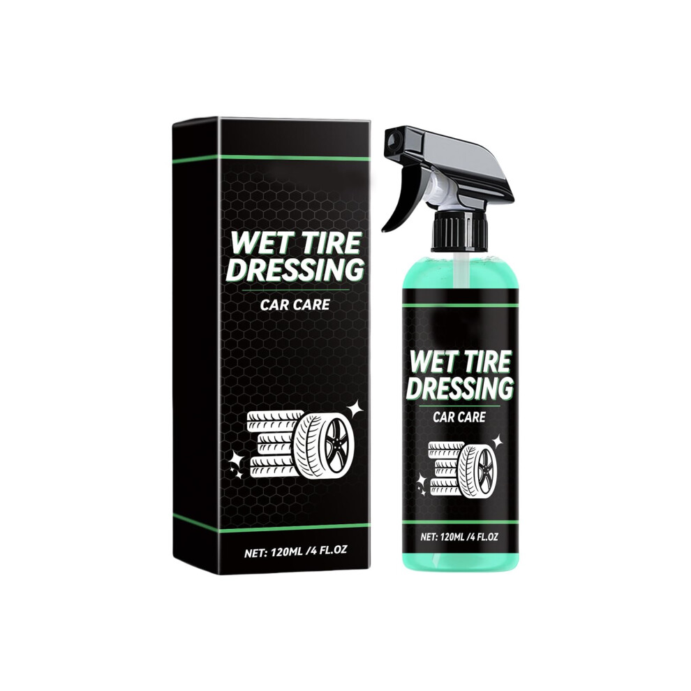 Tire Shine Spray Foam Tire Cleaner 120Ml Â Fast Foaming Cleaning, Shine Restoring Polish, Oxidation Protection 9330225033820