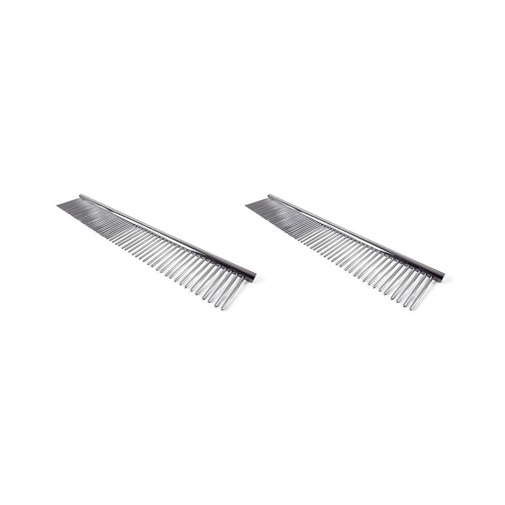 2X Macrame Fringe Comb Weaving Comb Stainless Steel For Brushing Through Long Hair Single Strand Cotton Cord Wella Elements