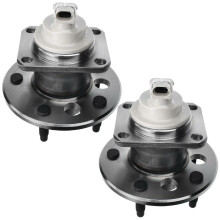 2pcs Rear Wheel Hub Bearing Assembly 5 Lug Balanced Rear Performance Direct Fit Replacement