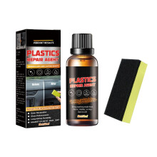 Car Plastic Restorer for Exterior Trim, Headlight and Bumper Renewal, Restore Original Gloss and Weather Protection