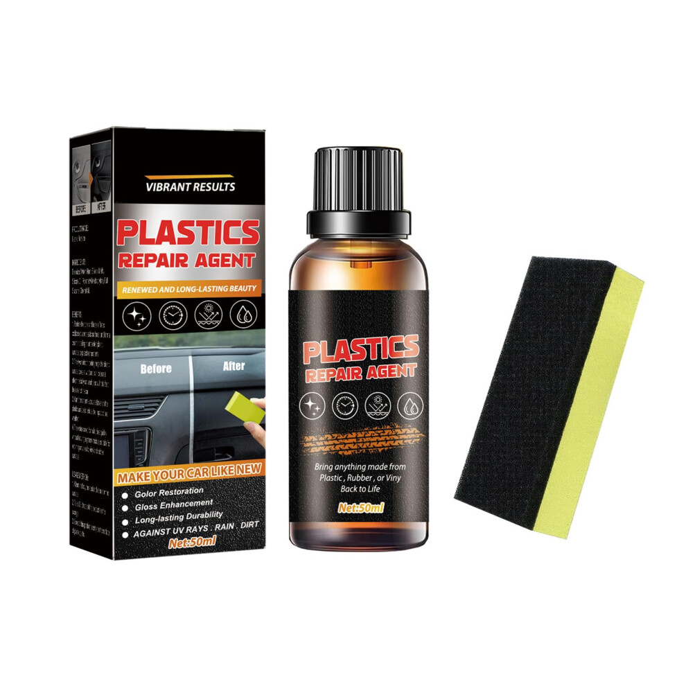 Car Plastic Restorer For Exterior Trim, Headlight And Bumper Renewal, Restore Original Gloss And Weather Protection 9073542732532