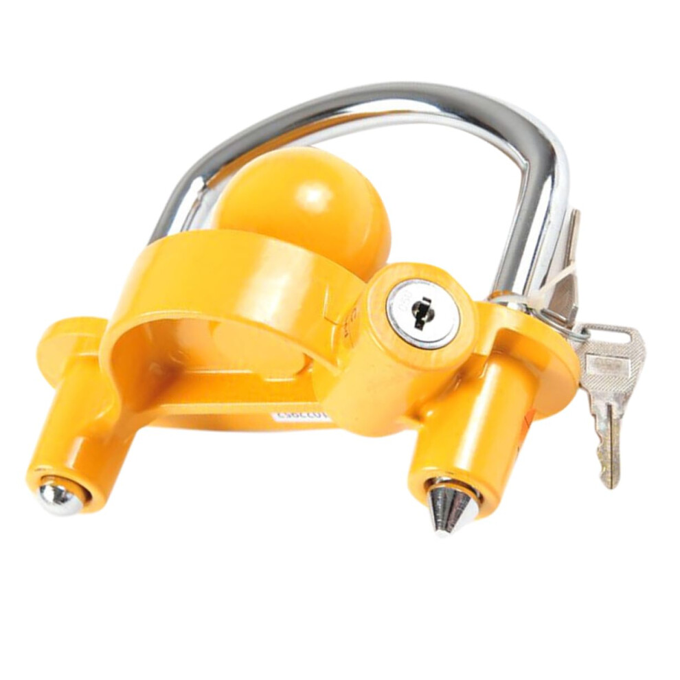 Trailer Hitch Lock And Coupler Lock For Secure Towing, Antitheft, Fits Travel Trailers And Rv 9092120261158