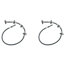 2X A6460700932 6460700932 Adatto per Sprinter 2.2 CDI Perdite di Carburante Tubo Tubo di Linea del Serbatoio del Carburante Tubo Iniettore