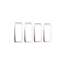 Stainless Steel Rear Air Outlet Cover Trim Set for Toyota Land Cruiser Prado LC250 2024 2025