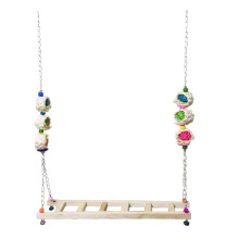 Wooden Chicken Ladder Swing Toy for Chickens and Kids