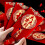 Red Envelope with Tassel and Bronzing Blessing Words 2 pcs 3