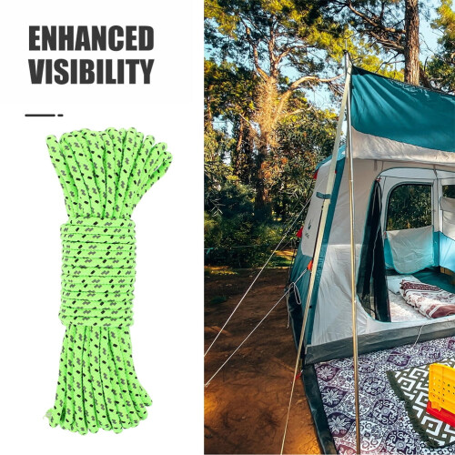 Camping Rope Outdoor Light Green 1 Pack 1