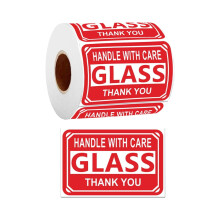Fragile Sticker Labels for Shipping Boxes 250 pcs