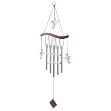 1Pcs Unique Hummingbird Shape Wind Chime in for Outside Decor