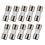 Fusíveis de vidro de ação rápida F3AL125V3,6x10mm3A125V0,14x0,39 polegadas, 3 ampères, 125 volts (pacote com 10) 1