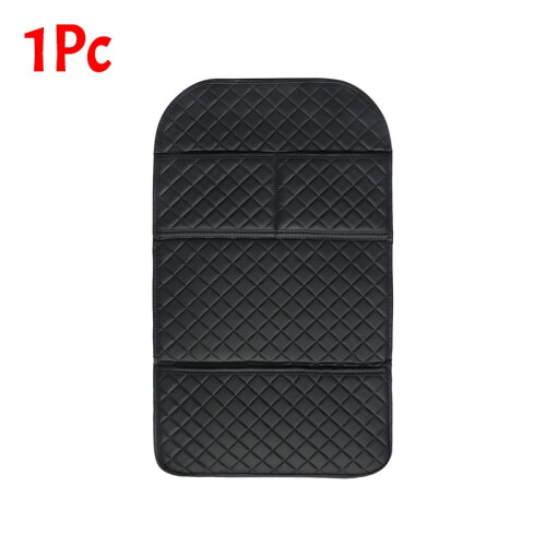Car Seat Back Protector with Organizer Pocket PU Leather