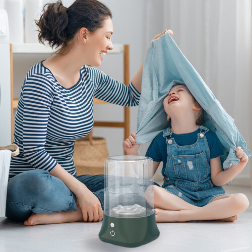 Portable Mini Washer Dryer Combo 1L Capacity 2