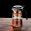 Γυάλινη τσαγιέρα 500ml-1800ml Πίεση για φιλτράρισμα τσαγιού Διαχωριστής νερού 1