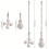 Generic Ceiling Fan Pull Chain Pendant Set Fan Pull Chain Extension 3
