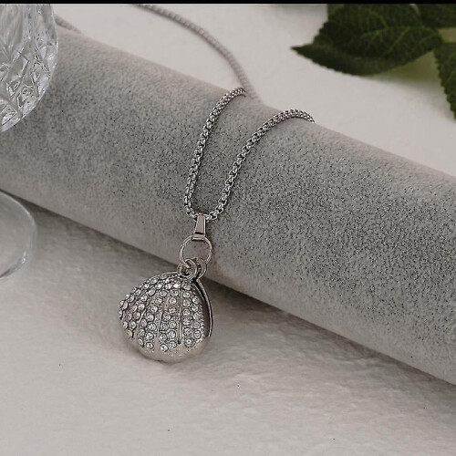Collar, collar con colgante, collar de conchas, collar de perlas 1