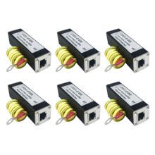 6X POE 1000M Netwerkbeschermer POE 1000M Monitor Camera Surge Protector RJ45 Gigabit Ethernet Protection Device Arrester