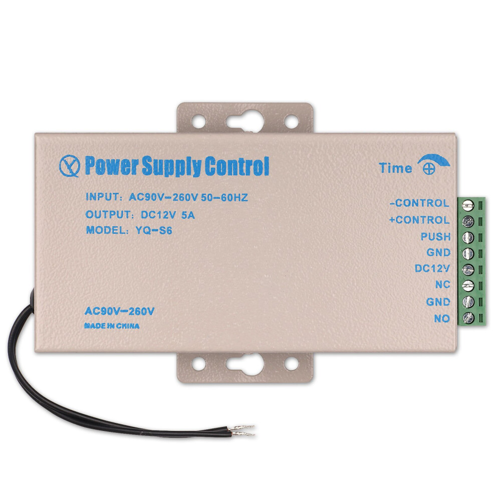 Access Control Power Supply 12V 5A For Electric Door Lock Wide Voltage Compatible Stable Output 9092120797381