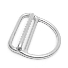 2X Skuba Tauchen Edelstahl Doppelter Zahnradschlitz Schnellanpassung D Ring Buckle Skuba Tauchen Gewicht Gürtel HüTer BCD Zubehör