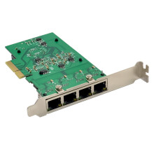 2X Scheda di Rete Gigabit PCIE X4 2.5G RTL8125B Scheda di Rete Ethernet Un 4 Porte Scheda di Rete per Server Desktop