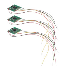 6Pcs HO N Scale Model Electric Circuit Board Traffic Light Signal Model HO Scale Train Railway Miniatures