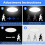 9 Pcs Black Motion Detectors Motion Sensor Light  Outdoor Pir Direct Current 12V Motion Sensor Pir Sensor 5