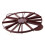 4X Cake Divider Slice Pie Cake 10 / 12 Piece Equal Portion  Divider Dark Red 3