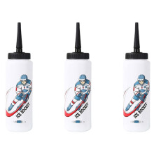 3X 1000 Ml Ishockey Vattenflaska BäRbar HöGkapacitet Fotboll Lacrosse Flaska Klassisk Design Sportflaska A
