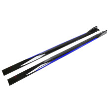 Car Side Skirts for Chrysler Sebring 20062010, 2.2m Bright Black Blue Side Skirt Extensions, Sporty Exterior Upgrade, Corrosion Resistant Design