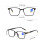 Reading Glasses 4 Pack Slivery Frame 2x Magnification Anti Blue Light Reader for Eye Strain 5