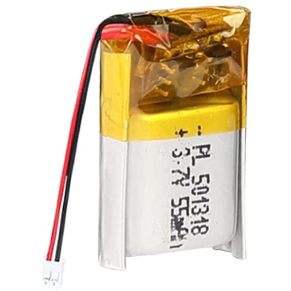 3.7V 55Mah 501318 Lipo Battery Pack Rechargeable Lithium Polymer With Jst Connector Compact Size 9092120798449