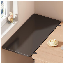 Black Desk Mat 60x25cm NonSlip Protective Surface Mat for Desk and Keyboard