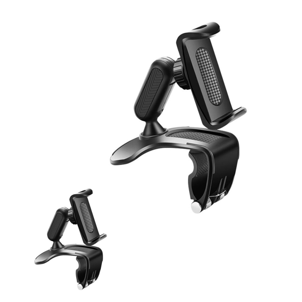 Universal 360 Rotating Car Phone Holder With Foldable Dashboard Mount And AntiâSlip Grip For 4Â7' Smartphones 9073542733164