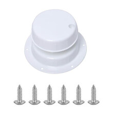 RV Roof Vent Cover Kit for Camper Sewer Pipe, Leakproof and WeatherResistant Odor Control Design