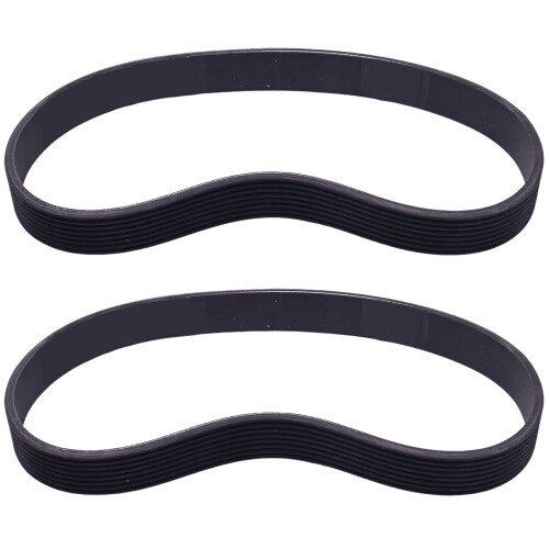 Ceinture de tapis roulant en caoutchouc robuste,-2 pièces