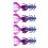 10cm 10g Soft Lure Baits Crawfish Lures Shrimp Baits-Purple 1