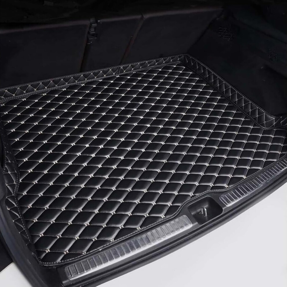 Trunk Mat For Bmw X3 20182023 Leather Cargo Liner Waterproof Anti Slip Precision Fit Black/Beige 9092120216721