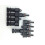 Solar Panel Connector 4 to 1 MC4 T Branch 30A  Current for Quick Parallel Setup Male Female 3