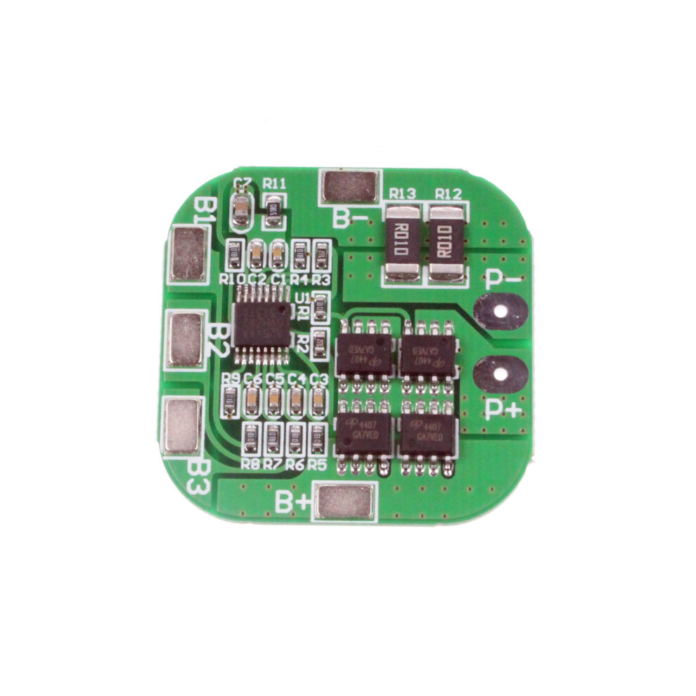 4S Lithium Battery Protection Board 14.8V 16.8V Bms 8A 20A Overcharge Overdischarge Square Type 9455672312769