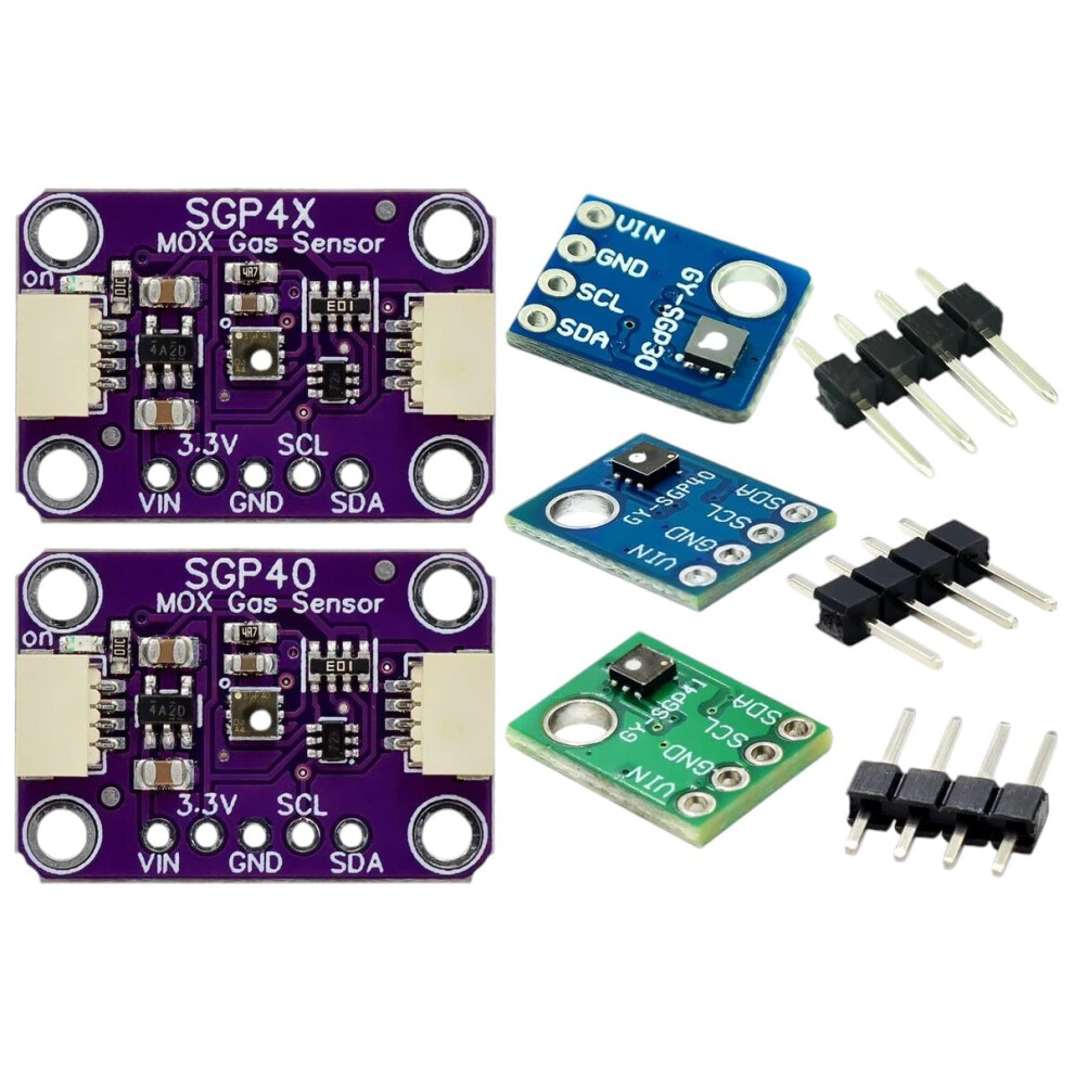 Air Quality Sensor Module Sgp30 Sgp40 Sgp41 Multigas Detector For Tvoc Eco2 Formaldehyde Co2 9092120799903